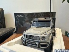 Almost Real 1:18 Mercedes-AMG G63 4x4^2 Squared Diecast Gray Model 2023 Ltd