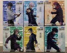 Jujutsu Kaisen Figure Set 6 Pieces Collectible Anime Figures Authentic Japan
