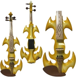 Nice 4/4 Violon électrique, SONG Violon de qualité supérieure, bois massif, Violon électronique