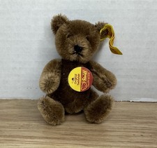 Steiff Original Teddy Bear Plush 0206/10 West Germany Ear Button Tags Jointed
