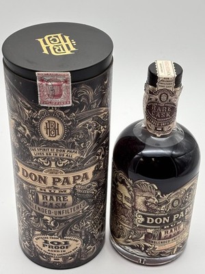 Don Papa Rum Rare Cask Rum 700ml. 50,5% Rarität Second Batch Bottle No. 05310