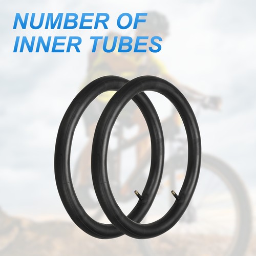 18" Inner Tubes Width Fit 1.75/1.95 Rubber Bicycle Tube for MTB Dirt Bike - Picture 3 of 7