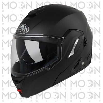 Airoh REV 19 Matte Black Flip-Up Modular Helmet S/J Pinlock Included ECE 22.05