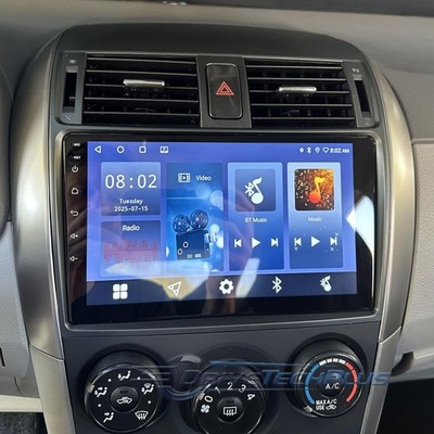 Para Toyota Corolla 2009-2013 Carplay Android Radio estéreo para coche GPS Navi