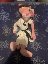 RARA Pantera Rosa 18" - Peluche Bambola vestito karate - NANCO, braccia e gambe posabili