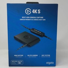 Elgato 4K S Next Gen Console Capture Card 10G...