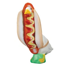 Gaggleville Hot Dog Goose Outfit, Fits Large 23" H Statue, by Fox Valley Traders