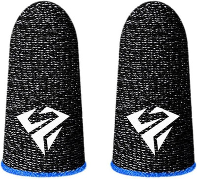 2Pcs Black for Pubg Mobile Games Gaming Finger Sleeve Breathable Fingertips Swea