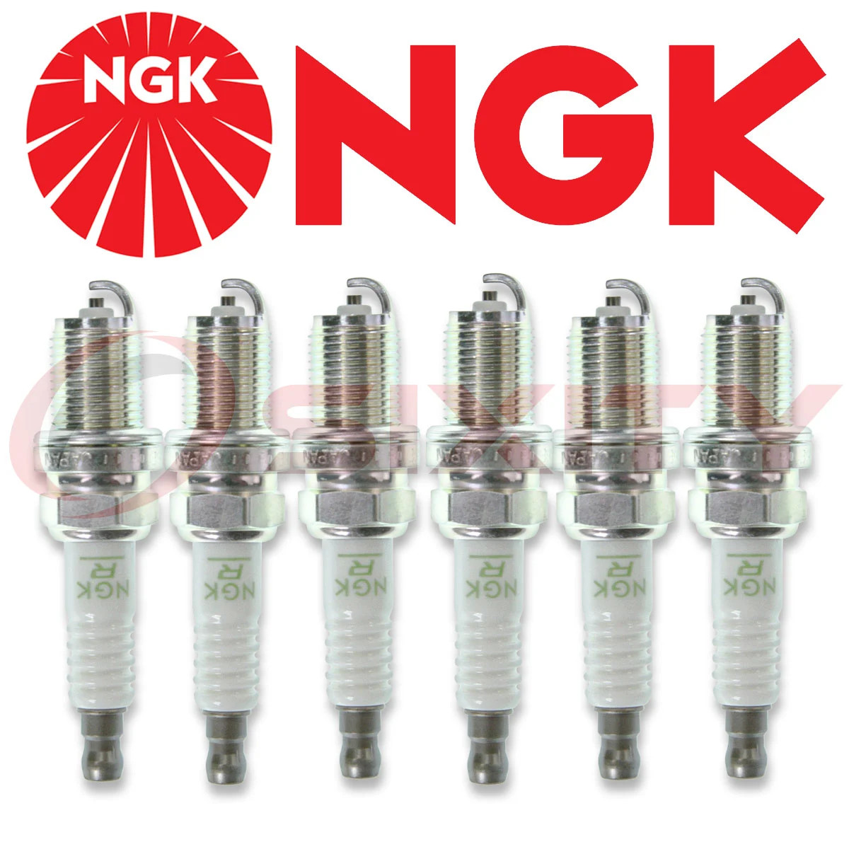 Set of 6 NGK 2756/BKR6E-11 V-Power Premium Copper Spark Plugs