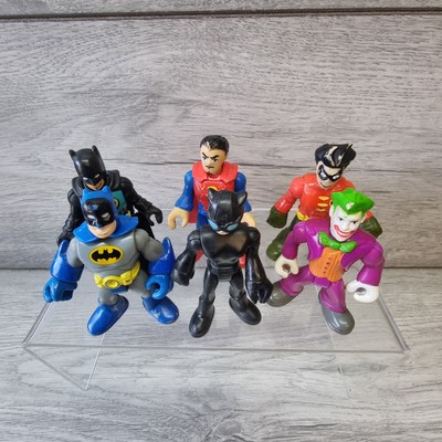 DC Comics Imaginext Joker Bane Harley Quinn Pinguin Zed Lex Villains Figuren x9