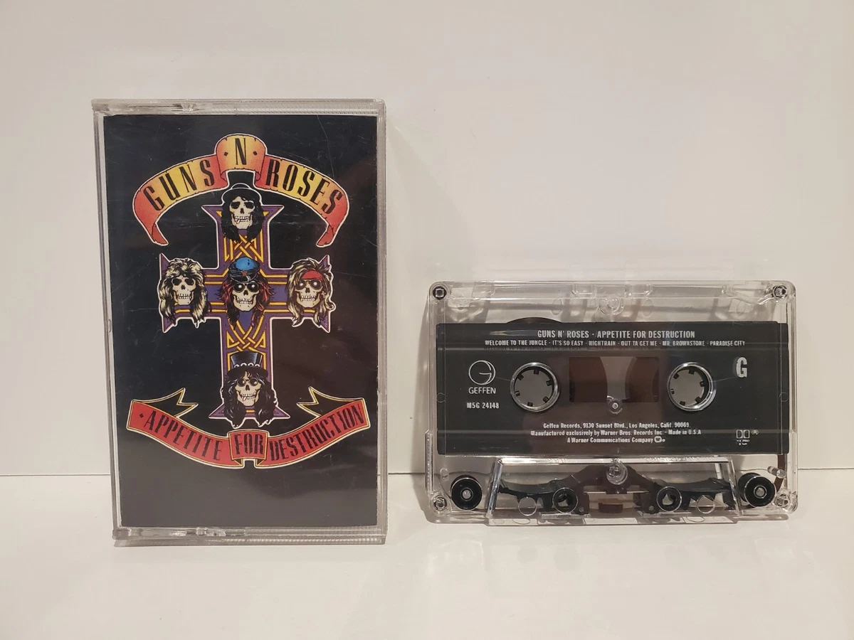 Guns N Roses Appetite For Destruction Cassette for sale - eBay