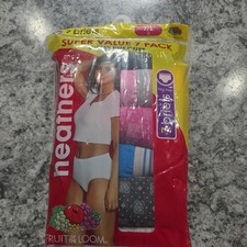 NEW Fruit of the Loom Womens Size 7 Multi Col...