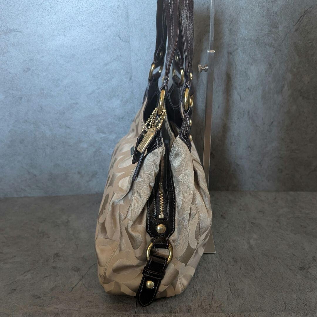 COACH Madison Maggie Y2K Signature Hobo Bag Canvas Pa… - Gem