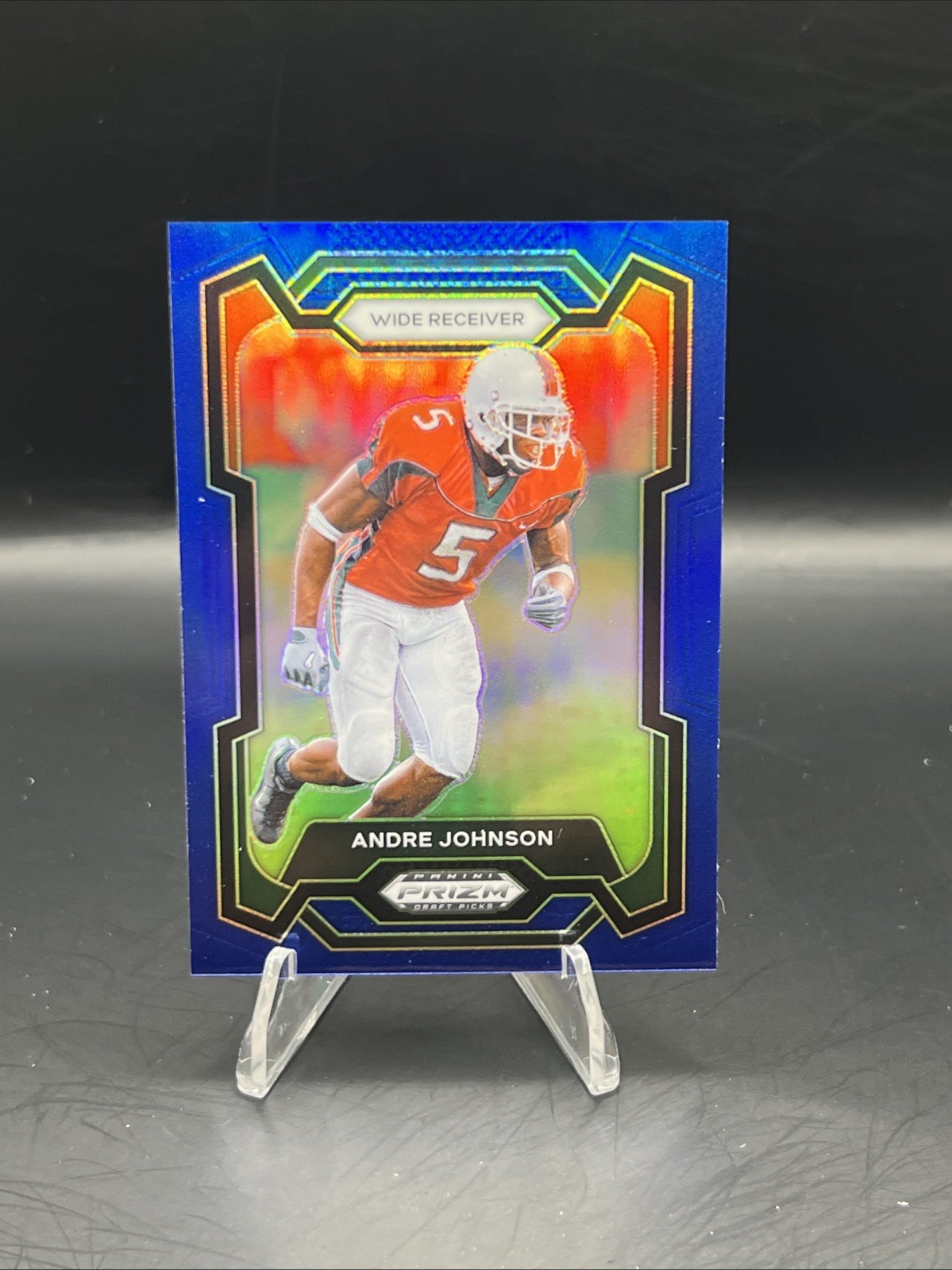 2024 Panini Prizm Draft Picks - Andre Johnson #52 Blue Prizm /199