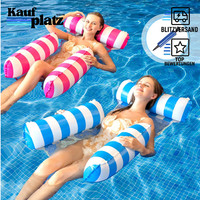 Luftmatratze WasserhäNgematte Aufblasbar Pool ZubehöR Schwimmsessel Erwachsene