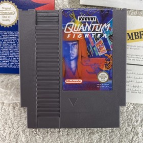 Kabuki Quantum Fighter NES Boxed Complete w/ Manual
