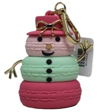 Muñeco de Nieve Macaron Pocketbac Baño y Cuerpo Funciona Anti Bac Soporte Clip Desinfectante Nuevo