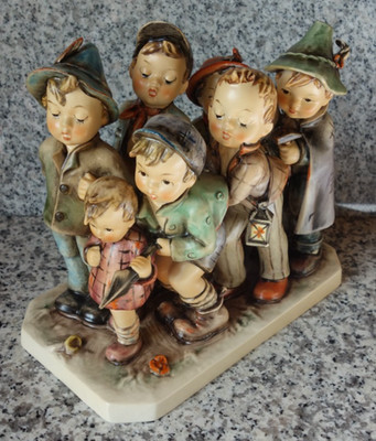 Hummel Figur Hum 347 ''Die Sieben Schwaben * Adventure Bound'' FM 5 * Großfigur !