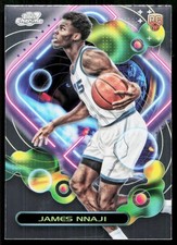 2023-24 Topps Chrome Cosmic #178 James Nnaji