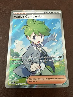 Pokemon - Wally's Compassion - 176/132 - Mega Evolution - Full Art Trainer NM