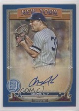 2020 Topps Gypsy Queen Indigo 61/150 Chance Adams #GQA-CA Auto fm0