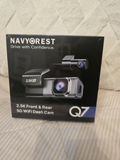 Navy Crest Q7 2.5 Front And Rear 5G Wifi Dash Cam New