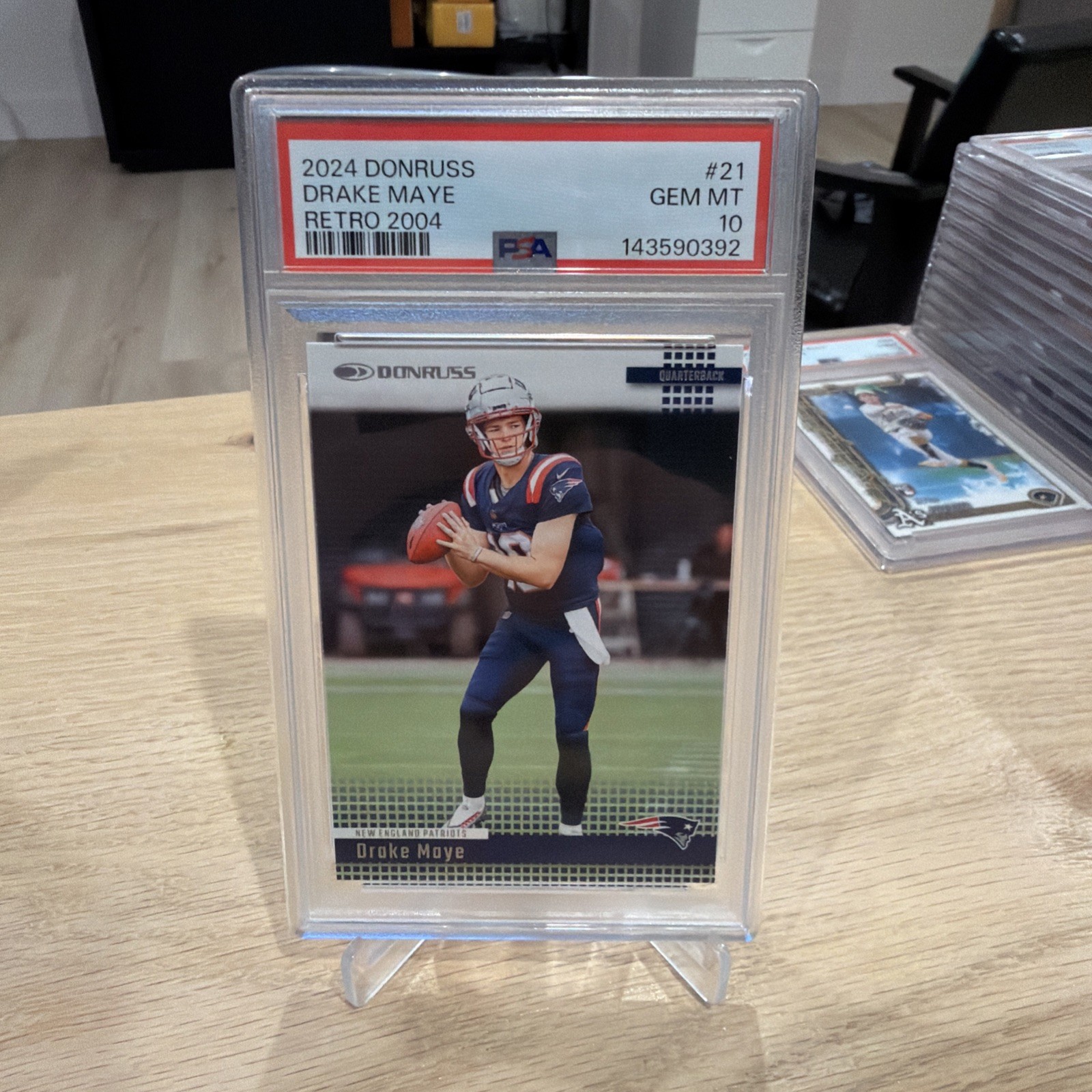2024 Panini Donruss - Retro 2004 Drake Maye #21 (RC) PSA 10