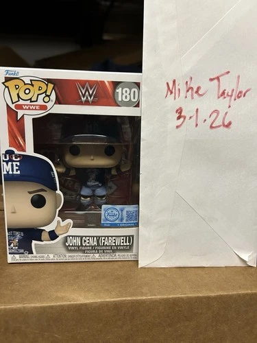 Funko Pop! Vinyl: WWE - John Cena (Farewell) - Fanatics Funko (Exclusive) #180
