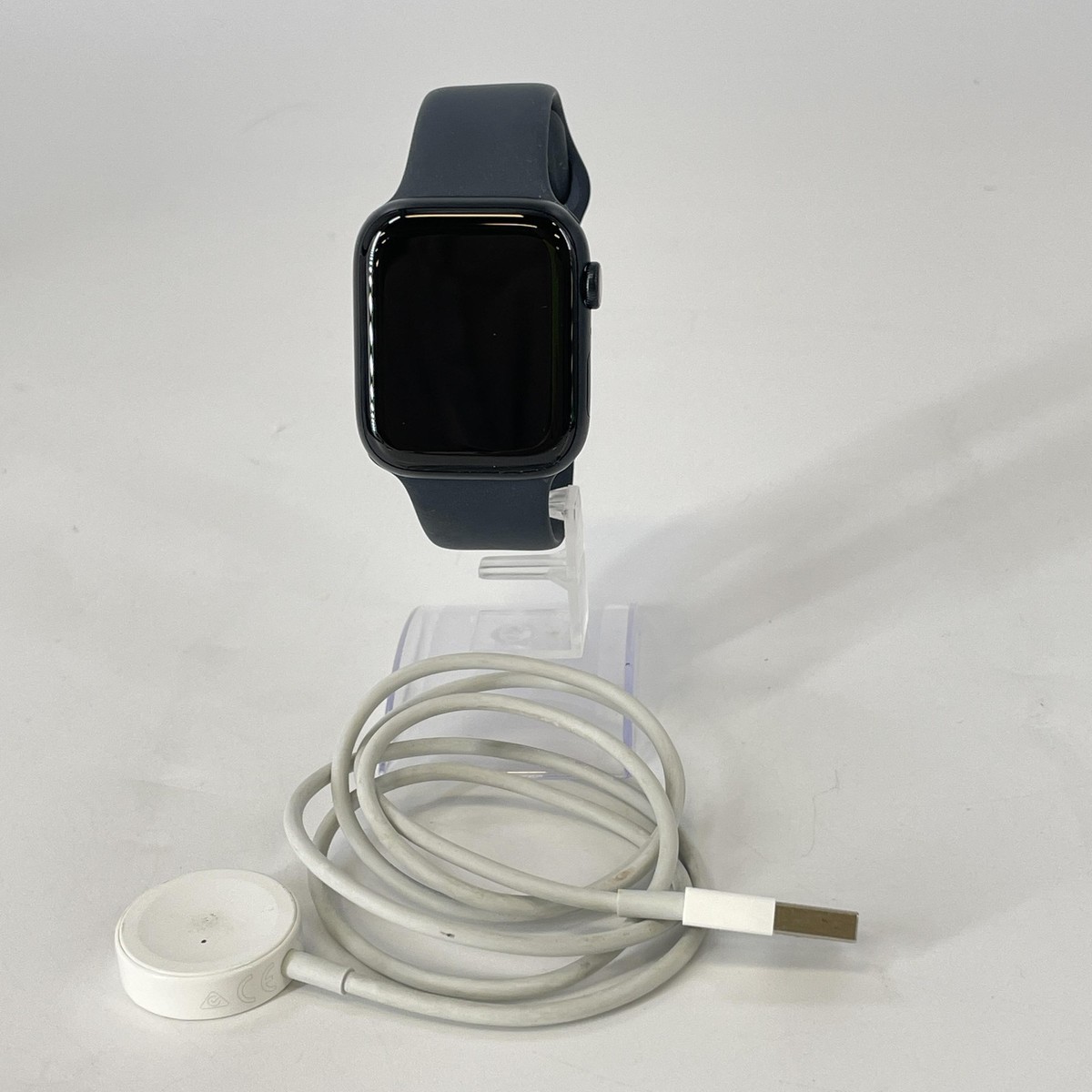 Apple Watch (Series 8) 45mm Midnight Aluminum (LTE) w/ Sport Band 