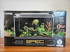 Fluval Spec V Aquarium Kit, 5-Gallon, Black