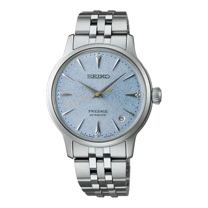 Reloj para mujer Seiko Presage SRPL61J1 automático esfera azul claro acero inoxidable