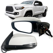 2016-2022 Tacoma Left Driver Side Mirror Power Heated Compatible Replacement