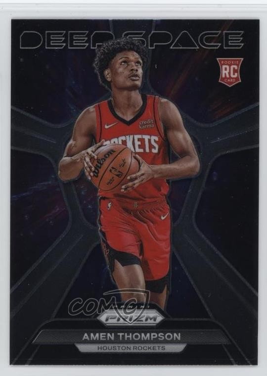 2023-24 Panini Prizm Deep Space Amen Thompson #4 13sf