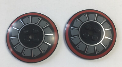 Lego super heroes: 2x radar disk 6 x 6 propeller-ref 44375bpb04