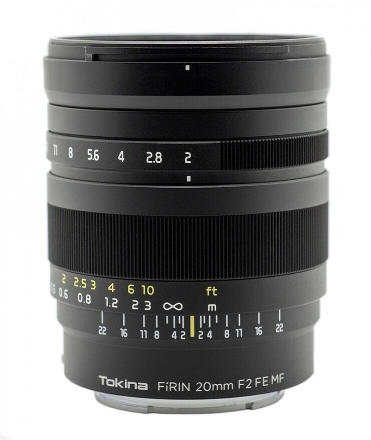 Tokina Firin 20mm f.2 FE MF per SONY E-Mount