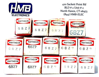 RAYTHEON 6BZ7 VACUUM TUBE
