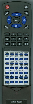 Replacement Remote Control for INSIGNIA RMC-STR514, NS-STR514, NS-STR514C