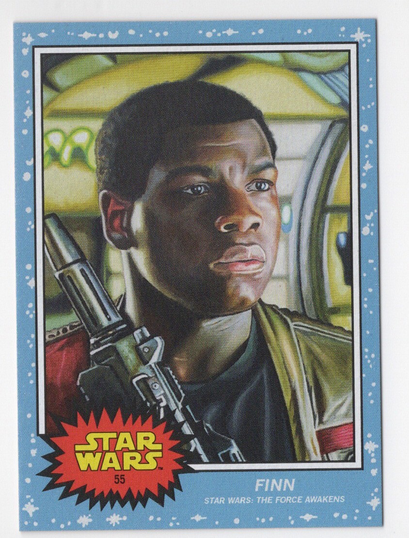 Finn 2019 Topps Star Wars Living Set Card The Force Awakens #55
