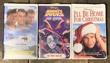 Disney Mini Clamshell VHS Lot Of 3
