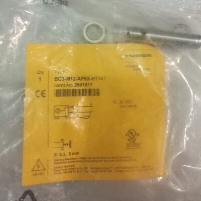1PC Turck BC3-M12-AP6X-H1141 Inductive Sensor BC3M12AP6XH1141 New