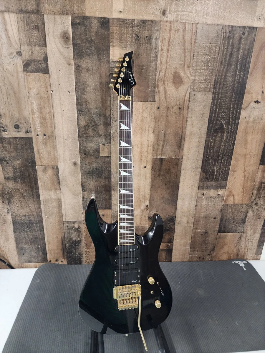 1980s Samick Super Strat 24 Fret Black Floyd Rose. eBay