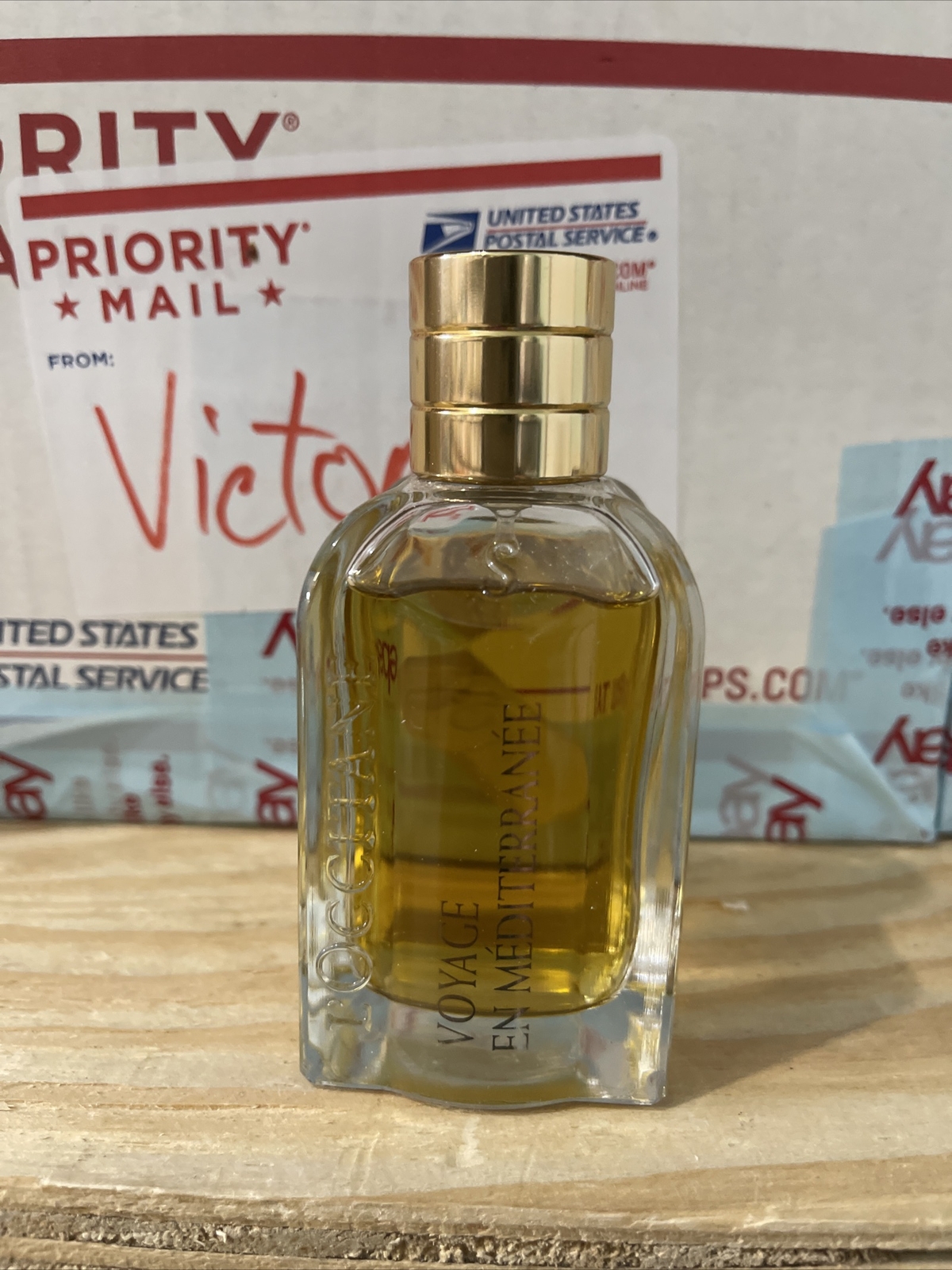 Voyage en Mediterranee Labdanum de Seville L`Occitane en Provence 2.5oz