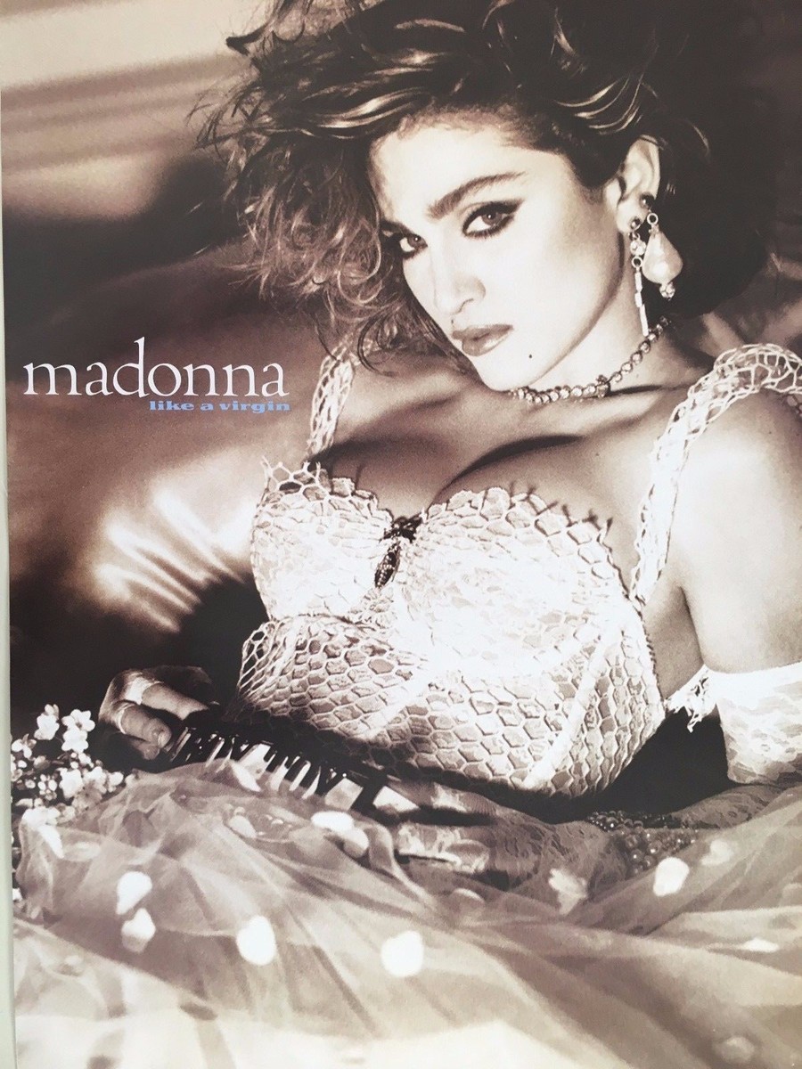 MADONNA,'LIKE A VIRGIN', AUTHENTIC LICENSED 2008 POSTER | eBay