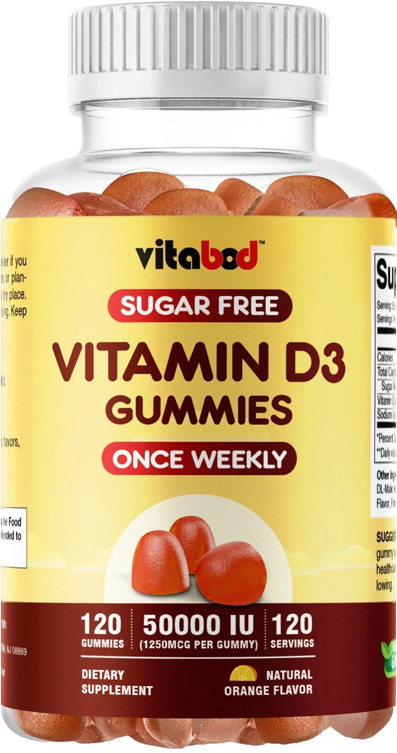 Vitamin D Gummy Vitamins & Minerals