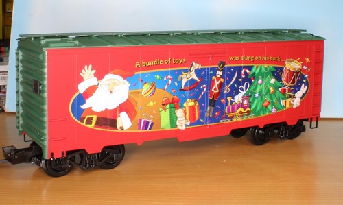 Piko 38966, - escala G / adecuado para LGB -, US-Boxcar coche de Navidad 2024 | Zustand: Neu
