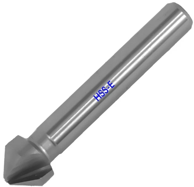 Kegelsenker Entgratsenker HSSE, 90 Grad, Zylinderschaft, Made in Tschechien
