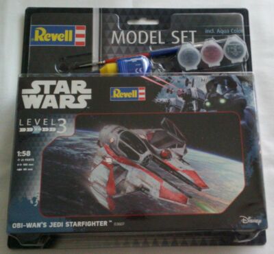 Revell 63607 Model Set Obi Wan's Jedi Starfighter Scale 1:58 OVP