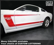 Ford Mustang 2005-2014 BOSS 302 Style Side C-Stripes Decals (Choose Color)