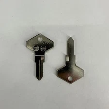 LOT OF 2 ILCO RN25 X92 Key Blanks For AMC Chrysler Dodge Eagle Jeep Renault