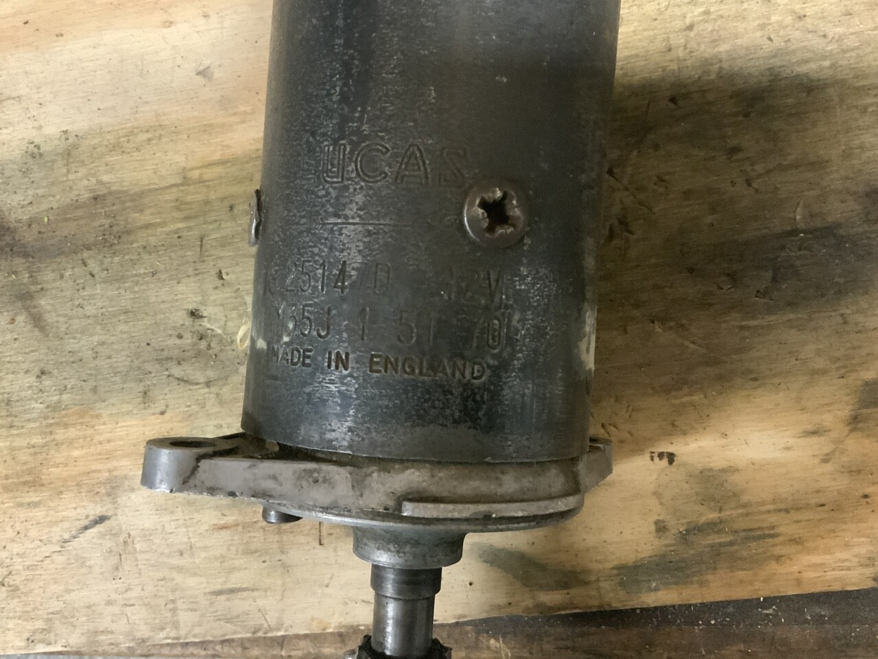 Lucas Starter 25147D. Lotus; Jaguar; MG; Austin Healy